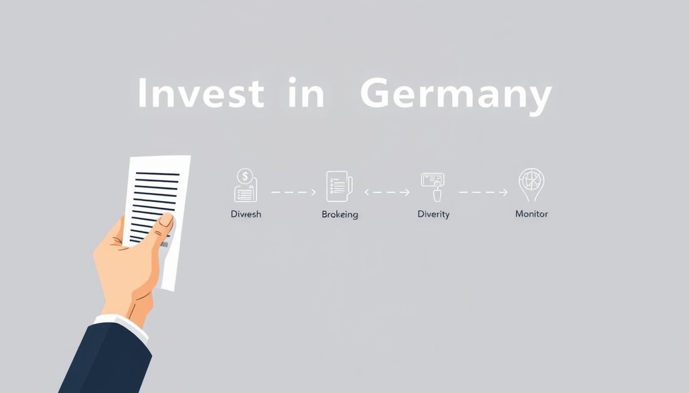 investieren Deutschland beginnen Schritt für Schritt